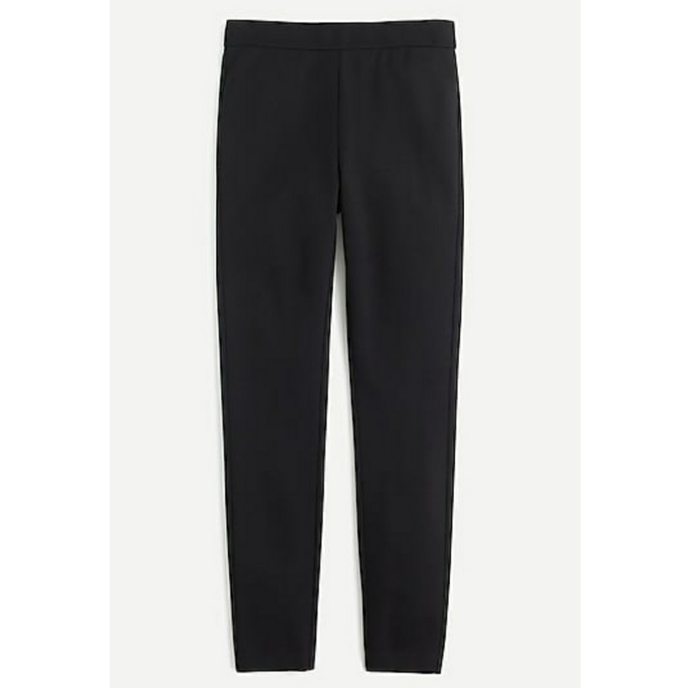 J.Crew jetblack ponte knit stretch skinny Pixie Leggins pants 0R